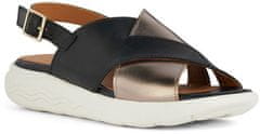 Geox Dámske kožené sandále D Spherica Ec5 D45SVC-043CF-C0067 (Veľkosť 37)