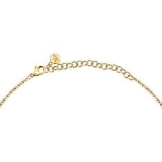 Morellato Luxusný pozlátený náhrdelník so zirkónmi Tesori SAIW207