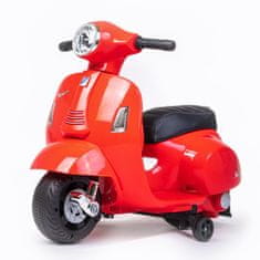 Baby Mix Detská elektrická motorka Vespa červená