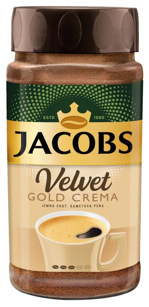 Jacobs Instantná káva - Velvet Crema, 180 g