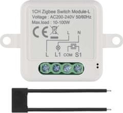 EMOS GoSmart modul spínací IP-2103SZ, ZigBee, 1-kanálový (nevyžaduje N vodič)