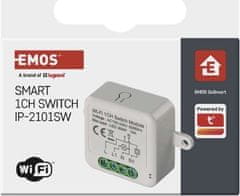 EMOS GoSmart modul spínací IP-2101SW, Wi-Fi, 1-kanálový