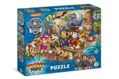 DoDo Puzzle Tlapková patrola/Paw Patrol Džungle 23x32cm 60 dílků v krabičce 15x18x6cm