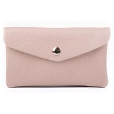 Kožená mini peňaženka TINA powder pink