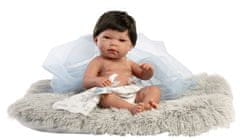 Llorens 73803 New Born chlapeček - realistická panenka miminko s celovinylovým tělem - 40 cm