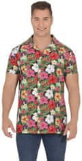Guirca Pánska košeľa Havaj kvety L 52-54