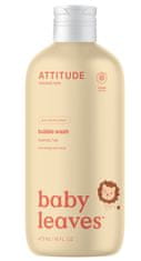 Attitude Detská pena do kúpeľa Baby leaves s vôňou hruškovej šťavy 473 ml