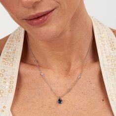 Morellato Elegantný strieborný náhrdelník so zirkónmi Tesori SAIW191