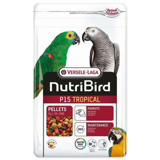 Baby Patent Krmivo Versele-Laga NutriBird P15 Tropical veľký papagáj 1kg