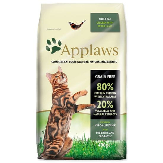 Applaws Krmivo Dry Cat Chicken with Lamb 400g