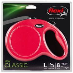 Trixie Vodítko Flexi Classic New páska L červené 8m