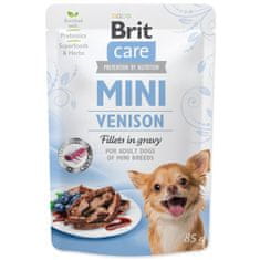 Brit Kapsička Care Mini zverina, filety v omáčke 85g