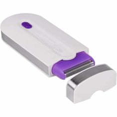 Netscroll Dámsky holiaci strojček pre mokré alebo suché holenie, vhodný pre všetky časti tela, USB nabíjanie, LED svetlo pre lepšiu viditeľnosť chĺpkov, veľkosť vhodná pre kabelku, SmoothTouch