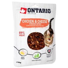 Ontario Pochúťka kura so syrom, kúsky 50g