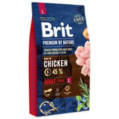 Brit Krmivo Premium by Nature Adult L 8kg