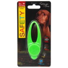 Dog Fantasy Prívesok LED silikón zelený 8cm
