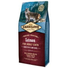 Carnilove Krmivo Adult Cats Sensitive & Long Hair Salmon 6kg