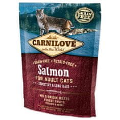 Carnilove Krmivo Adult Cats Sensitive & Long Hair Salmon 0,4kg