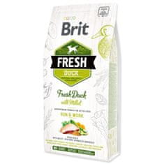 Brit Krmivo Fresh Duck with Millet Active Run & Work 2,5kg