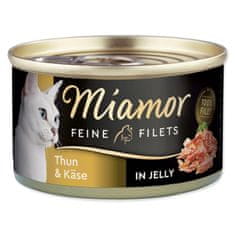 Miamor Konzerva Feine Filets Adult tuniak so syrom v želé 100g