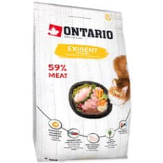 Ontario Krmivo Cat Exigent 2kg