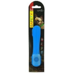 Dog Fantasy Návlek LED svietiaci modrý 15cm