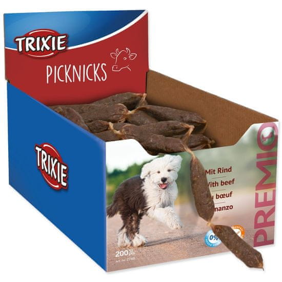 Trixie Pochúťka Premio Picknicks hovädzie 8cmx8g 200ks