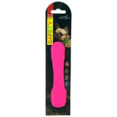 Dog Fantasy Návlek LED svietiaci ružový 15cm