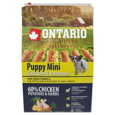 Ontario Krmivo Puppy Mini Chicken & Potatoes 2,25kg