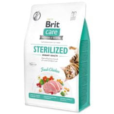 Brit Krmivo Care Cat Grain-Free Sterilized Urinary Health 0,4kg