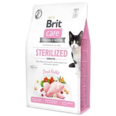 Brit Krmivo Care Cat Grain-Free Sterilized Sensitive 2kg