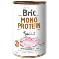 Brit Konzerva Mono Protein králik 400g