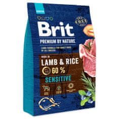 Brit Krmivo Premium by Nature Sensitive Lamb 3kg
