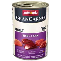 Animonda Konzerva Gran Carno Adult hovädzie a jahňa 400g
