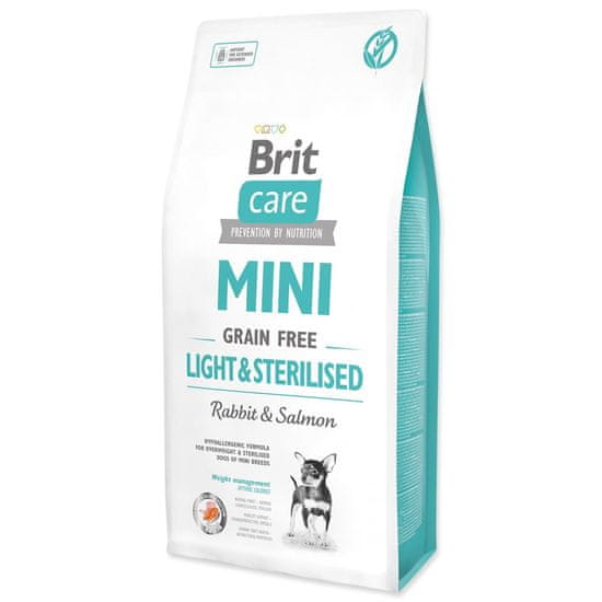 Brit Krmivo Care Mini Grain Free Light & Sterilised 7kg