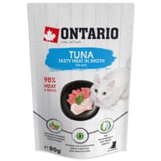Ontario Kapsička tuniak vo vývare 80g