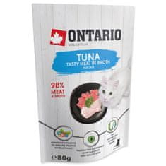 Ontario Kapsička tuniak vo vývare 80g