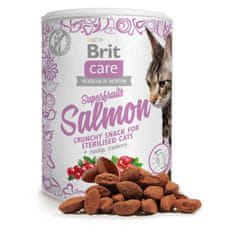 Brit Pochúťka Care Cat Snack Superfruits losos 100g