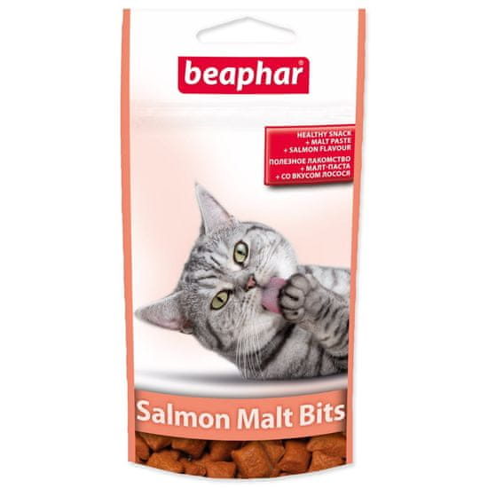 Beaphar Pochúťka Malt Bits losos 35g