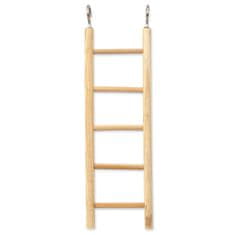 Hračka Bird Jewel rebrík drevený 5 priečok 22,5x5cm