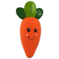 Dog Fantasy Hračka Latex zelenina mrkva so zvukom 18cm
