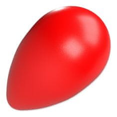 Dog Fantasy Hračka Eggy ball tvar vajcia červená 16x26cm