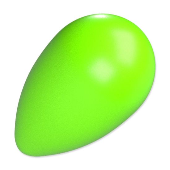 Dog Fantasy Hračka Eggy ball tvar vajcia zelená 8x13cm