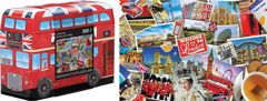 EuroGraphics Puzzle v plechovej krabičke Londýnsky autobus 550 dielikov