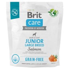 Brit Krmivo Care Dog Grain-free Junior Large Breed Salmon 1kg