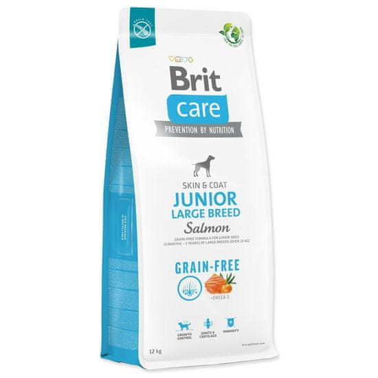 Brit Krmivo Care Dog Grain-free Junior Large Breed Salmon 12kg