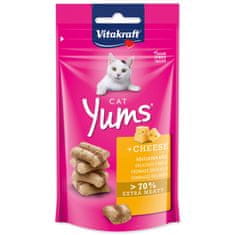 Vitakraft Pochúťka Cat Yums so syrom 40g