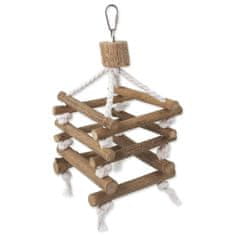 EPIC PET Hračka rebrík drevený viacstranný 35cm