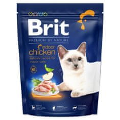 Brit Krmivo Premium by Nature Cat Indoor Chicken 300g