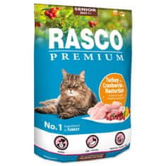 RASCO Krmivo Premium Senior morka s brusnicou a kapucínka 0,4kg